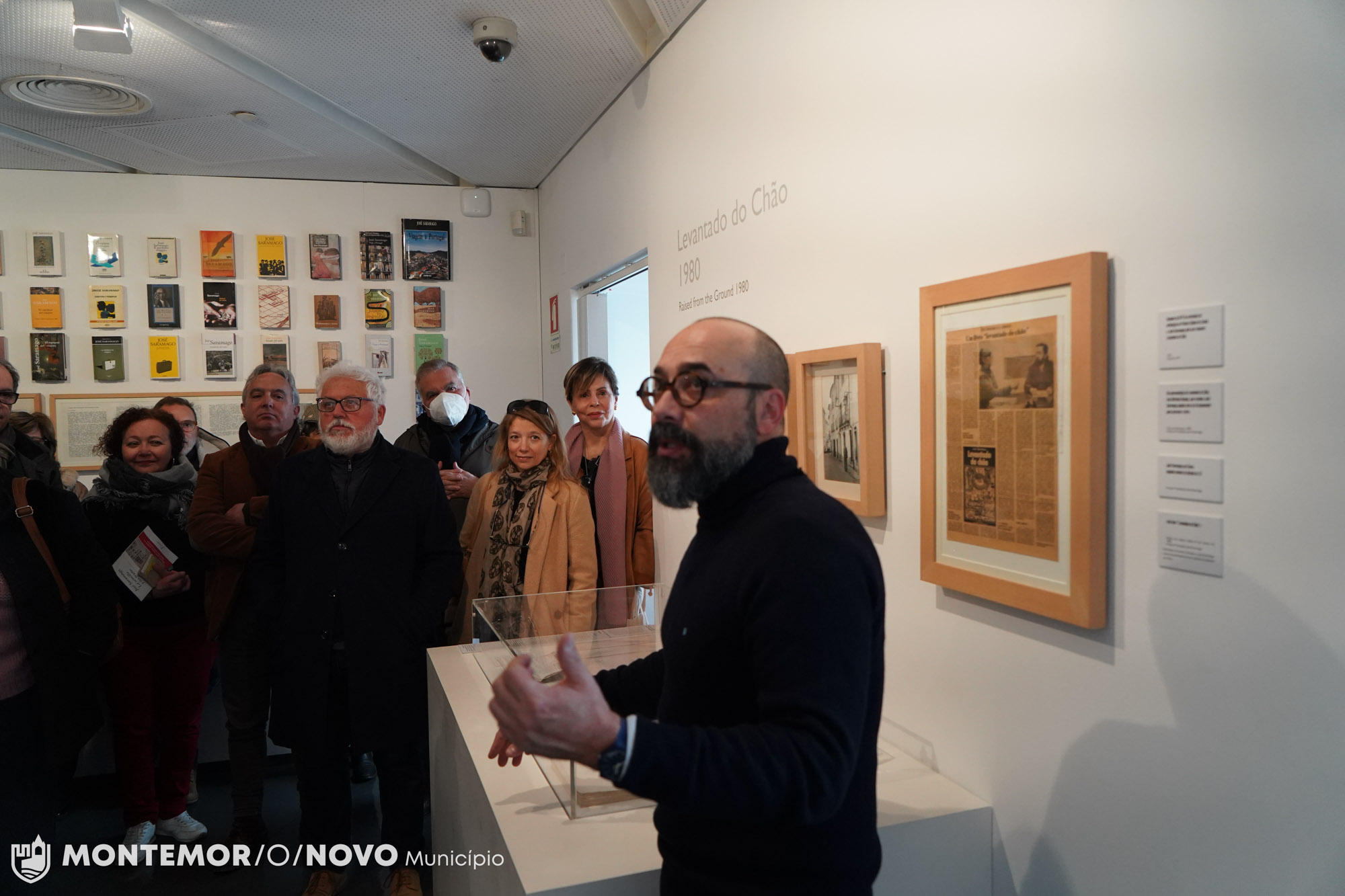  Sérgio Letria. Visita à Fundação José Saramago nas comemorações do 43º aniversário do Lançamento de Levantado do Chão, 2023