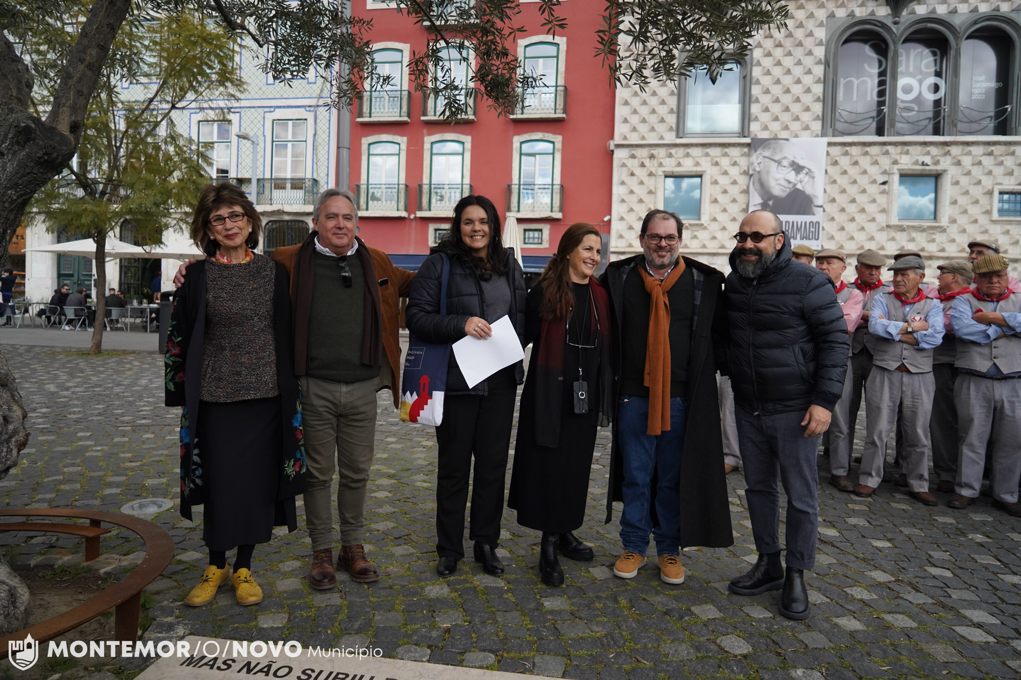  Pilar del Río, Henrique Lopes, Joana Sofio, Idália Tiago, Nuno Cacilhas e Sérgio Letria